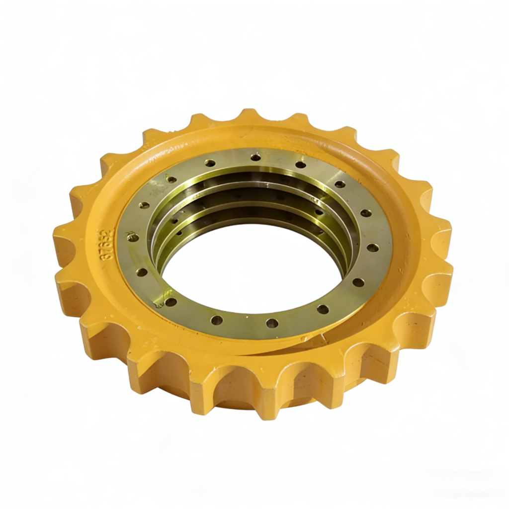 Heavy duty bulldozer final drive sprocket wheel replacement parts